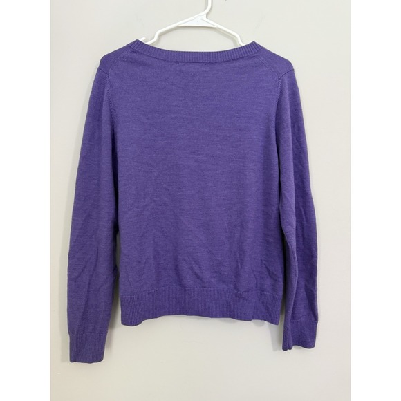 Banana Republic Women's L Sweater Extra Fine Merino Wool Button Up Cardigan - Picture 6 of 7